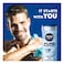 NIVEA MEN 3in1 Shower Gel Pure Impact Fresh Scent 250ml Pack of 2