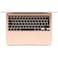 Apple MacBook Air 13 Inch, 8GB RAM, 256GB SSD, Gold (M1 Chip, 8-Core CPU And 7-Core GPU, English Keyboard, MGND3ZS/A)