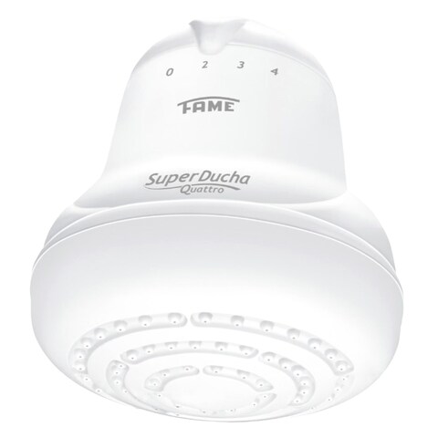 Super Ducha Quattro Fame 4 Temp Instant Shower Head White 6000W