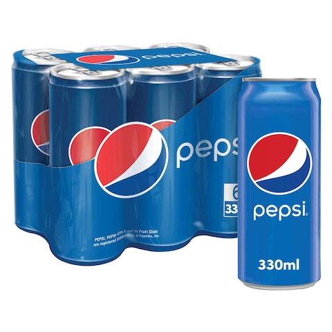 Pepsi Drink 330 Ml 6 Pieces