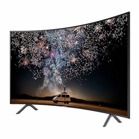 Samsung 55-inch 4K UHD Smart Curved LED TV With Built-In Receiver - UA55RU7300