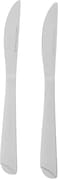 Flamingo Stainless Steel Dinner Knife Set, Silver, 5.0 mm, Fl3119Dk, 2 Pieces
