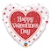 Valentine&#39;S Red Glitter Heart 78535