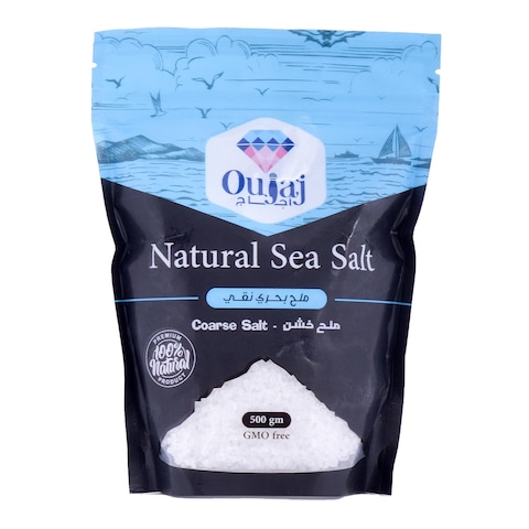 Buy Oujaj Natural Sea Salt - 500 gram in Egypt