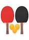Generic 4-Piece Table Tennis Racket And Balls Set 30.0x20.0x5.0cm