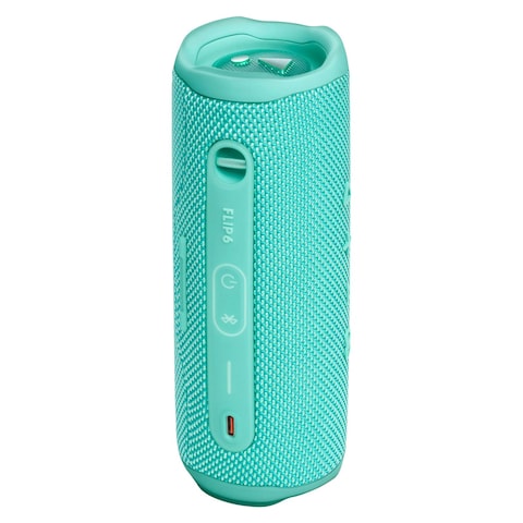 JBL Flip 6 Waterproof Bluetooth Speaker Turquoise