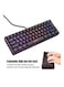 V700 Wired RGB Streamer Gaming Keyboard 29.2x10.2x4cm Black