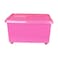 El Helal &amp; Golden Star Rainbo Storage Box - 52 Liters - Blue