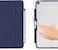 Pipetto Origami no. 3 for iPad 10.9 inch case iPad 10th Generation case cover (2022)   Shock Resistant 5-in-1 Stand Case   Apple Pencil 1 Storage   99.9% Anti-Bacterial - Dark Blue