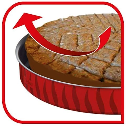 Tefal Specialist Round Oven Dish Set 28cm Red