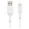 belkin BoostCharge Lightning To USB-A Cable White 1m