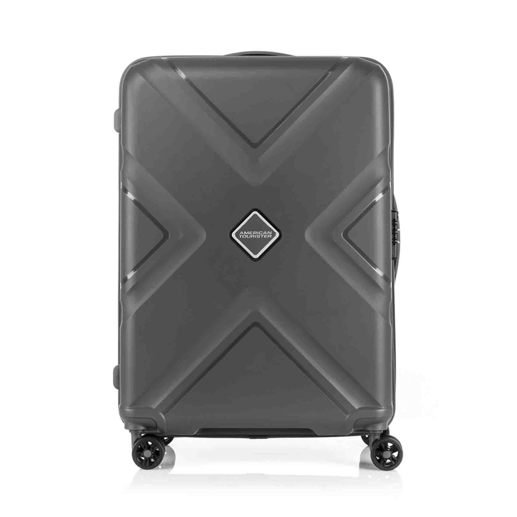 American Tourister Hard Trolley Kross Spinner TSA Lock 79cm Dark Slate