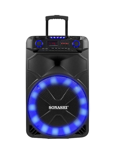 Sonashi Rechargeable Trolley Speaker SPS-7915RT Black