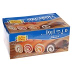 Buy Sara Mega Assorted Roll Cake 85g x Pack of 6 in Kuwait