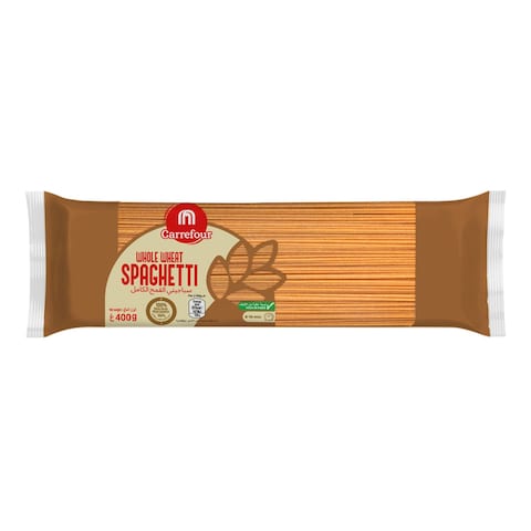 Carrefour Whole Wheat Spaghetti Pasta 400g