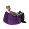 In House Kempes Fur Bean Bag Chair - Large - Purple