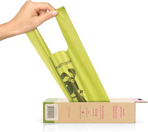 Earth Rated Dog Poop Bags With Tie Handles, Guaranteed Leakproof, Lavender Scented, 120 Count
