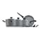 Prestige Endurance Granite Cooking Set 9 Pieces Grey
