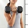 Rubber Encased Dumbbell Set of 2-(10*2KG)