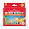 Faber-Castell Wax Crayon Set Multicolour 3 Years and above 12 PCS