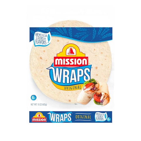 Mission Original Tortilla Wraps - 378 gm