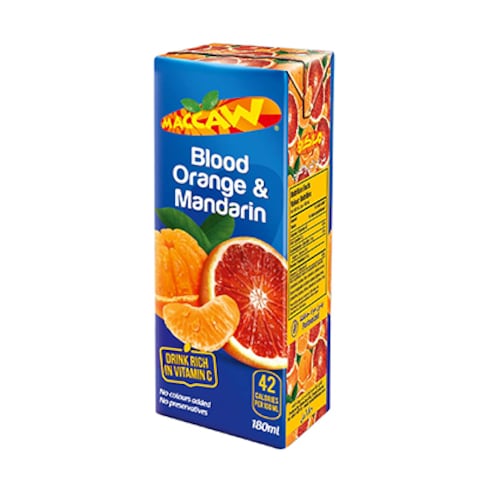 Maccaw Juice Blood Orange Slim 180ML