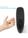 Generic Wireless Remote Control With Sensor For Smart TV Black