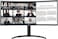 LG 34WR55QC-B 34"" Curved UltraWide WQHD HDR 10 100Hz Monitor