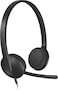 Logitech H340 PC On-Ear Headset With Mic Black