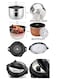 Wtrtr 9L Stainless Steel With 2 Steel Pots Electric Pressure Cooker
