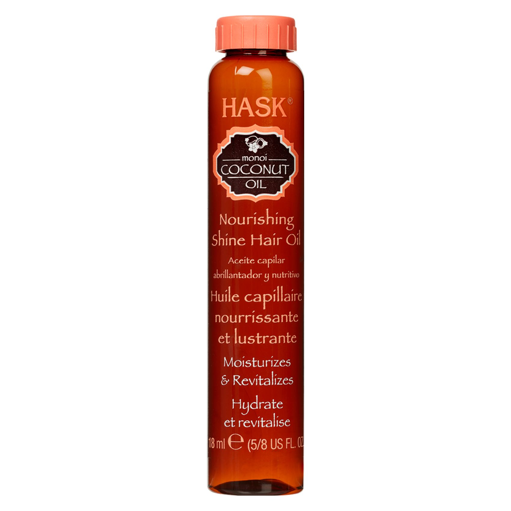 Hask Coconut Nourishing Shine Hair Oil Vial 18ml