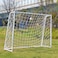 YALLA HomeGym Soccer Goal Net 5ft x 3ft, Outdoor Backyard Football Goal Post Net, Portable Soccer Goal Net
