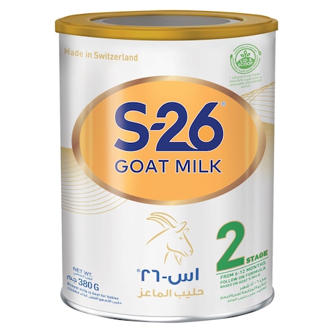 Wyeth Nutrition S-26 Goat Milk Stage 2 Formula 380g