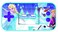 Handheld console Compact Cyber Arcade&reg; Frozen - screen 2.5'' 150 games incl 10 with Frozen