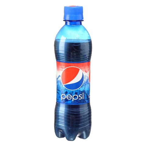 Pepsi Cola Soft Drink Bottle - 390 ml