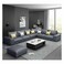 Nordic style luxury furniture sofa set corner sofa l shaped sofa (GREY)