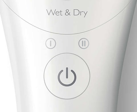 Philips Satinelle Advanced Wet &amp; Dry Epilator - White - BRE632/00