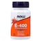 Now Vitamin E-400IU Antioxidant Protection Dietary Supplement 50 Softgels 