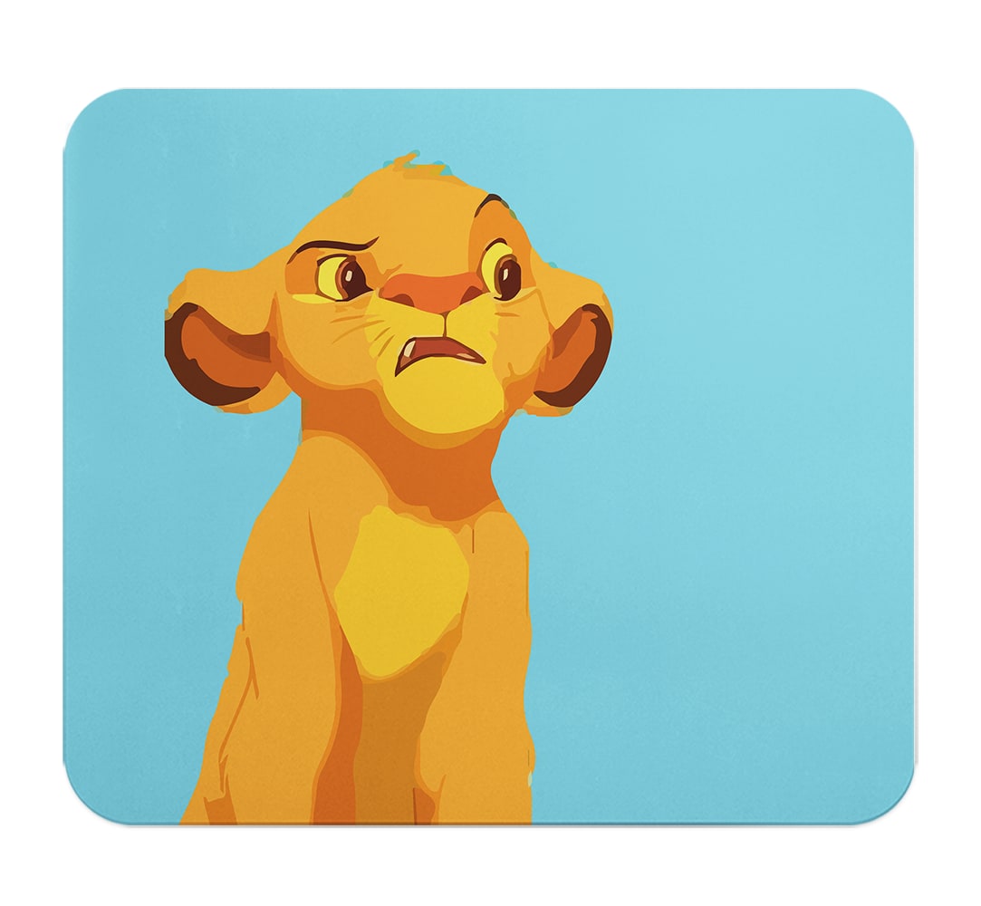 Buy Loud Universe - Mouse Pad Rectangular The Lion King Simba Strange ...