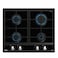 Teka GZC 64300 Gas on Glass Hob with ExactFlame function in 60 cm of butane gas