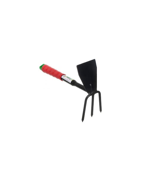 Trapp Brazil Hoe and Cultivator Hand Tiller Heavy Duty for loosening Soil, Weeding and Digging Grip Handle - Rust Proof