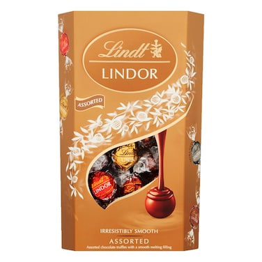 Lindt Lindor Chocolate Assorted Balls Truffles Box 600GR
