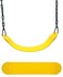 RBWTOYS  Swing Round Edge less Shape Seat with Colorful Chain.  Model RW-13137. yellow