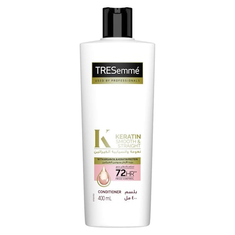 TRESemme Keratin Smooth And Straight Conditioner White 400ml