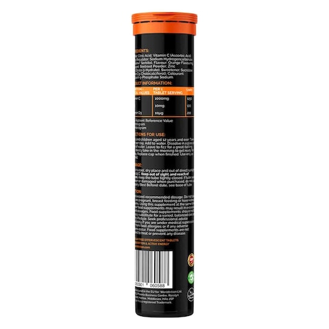 Actifizz Vit C1000Mg+Zinc10Mg T20&#39;S