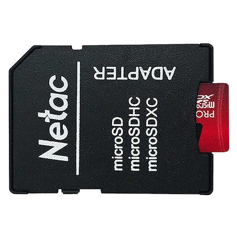 Netac P500 Extreme Pro 32GB Memory Card With SD Adapter