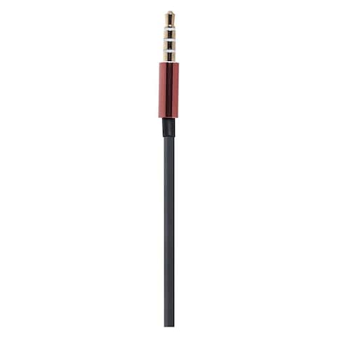 L&rsquo;avvento HP66R In Ear Wired Earphone with Mic &ndash; Red