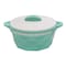 Selvel Diamond Casserole Blue And White 1L
