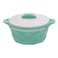 Selvel Diamond Casserole Blue And White 1L