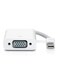 Generic Display Port To VGA Cable Adapter Converter For Macbook Pro White
